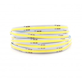 STRISCIA LED COB LUCE BIANCA BOBINA 50 METRI 24 V STRIP SMD 600 WATT 6500K