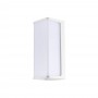 APPLIQUE LED LUCE NATURALE LAMPADA DA MURO 10 WATT INTERNO ESTERNO IP65 BIANCO