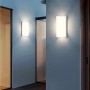 APPLIQUE LED LUCE BIANCA LAMPADA DA MURO 10 WATT INTERNO ESTERNO IP65 BIANCO