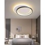 PLAFONIERA LED LUCE BIANCA CALDA NATURALE LAMPADA TONDA DA SOFFITTO 36 W