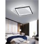 PLAFONIERA LED LUCE BIANCA CALDA NATURALE LAMPADA QUADRATO DA SOFFITTO 36 WATT