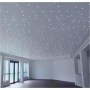 50 LED LUCE BIANCA FREDDA PUNTO LUCI LUMINOSI EFFETTO CIELO STELLATO INCASSO 12V