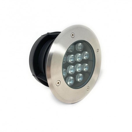 FARETTO CALPESTABILE DA TERRA SEGNAPASSI CARRABILE 12 WATT LED LUCE BIANCA IP67