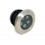 FARETTO CALPESTABILE DA TERRA SEGNAPASSI 5 WATT LED LUCE CALDA IN ACCIAIO IP67