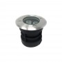 FARETTO SEGNAPASSI DA TERRA CALPESTABILE LED LUCE CALDA 3 WATT GIARDINO IP67