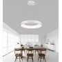 LAMPADARIO LED A SOSPENSIONE REGOLABILE 43 W 3 COLORI LUCE BIANCA CALDA NATURALE