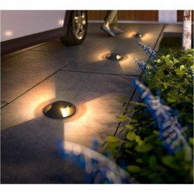 FARETTO SEGNAPASSI CALPESTABILE LED 1 WATT LUCE NATURALE CARRABILE ESTERNO IP67