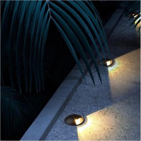 FARETTO CALPESTABILE LED 1 W FASCIO LUCE CALDA SEGNAPASSI CARRABILE ESTERNO IP67