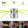 TESTINA DECESPUGLIATORE UNIVERSALE IN ALLUMINIO 4 FILI NYLON
