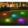 LAMPADA LED RGB PANNELLO SOLARE ILLUMINAZIONE LUCE GALLEGGIANTE PER PISCINA IP67