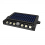 APPLIQUE LED LAMPADA CON SENSORE E PANNELLO SOLARE 3 CCT ESTERNO