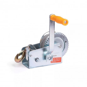 PARANCO MONTACARICHI VERRICELLO MANUALE ARGANO 600 LB CAVO GANCIO ACCIAIO 6 MT
