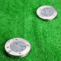 FARETTO PANNELLO SOLARE DA GIARDINO 4 LED LUCE BIANCA PICCHETTO SEGNAPASSI