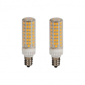 LAMPADINA LED 7 W LUCE CALDA 3000K 2 LAMPADINE E14 PER LAMPADARIO