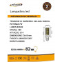 LAMPADINA LED 7 W LUCE CALDA 3000K 2 LAMPADINE E14 PER LAMPADARIO