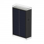 APPLIQUE LED PANNELLO SOLARE SEGNAPASSI LUCE BIANCA CALDA NATURALE LAMPADA 3 CCT