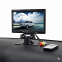 MONITOR LCD 7" POLLICI PER TELECAMERA RETROMARCIA AUTO CAMPER AV1 AV2