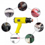 PISTOLA TERMICA ARIA CALDA 2000 W SVERNICIATORE PHON 2 VELOCITA  4 ACCESSORI QR-