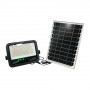 FARO LED RGB PANNELLO SOLARE 30 W TELECOMANDO FARETTO SENSORE CREPUSCOLARE IP65