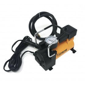 COMPRESSORE 12V AD ARIA 100 PSI MINICOMPRESORE 12 V 28 LITRI MANOMETRO